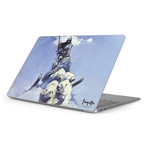 Sliver Warrior by Frazetta Apple MacBook Pro 16-inch Skin